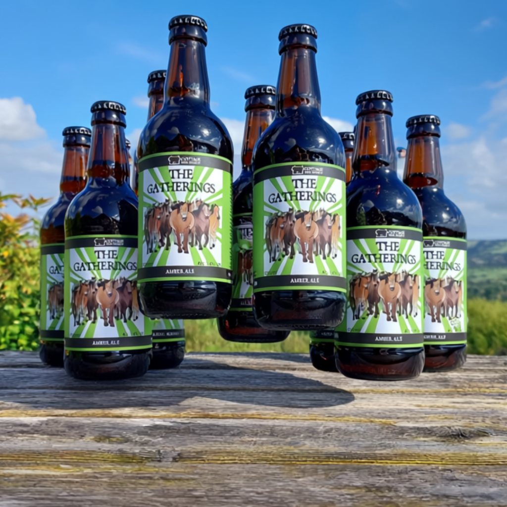 Levitating Beer Bottles