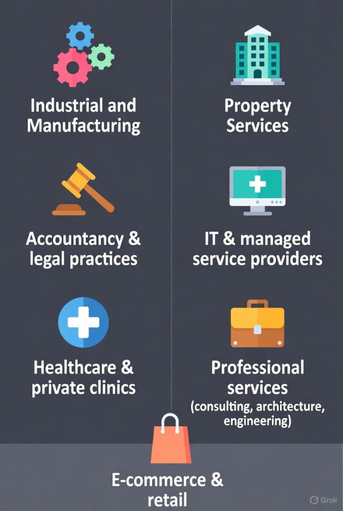 AI Chatbots - sectors we provide for