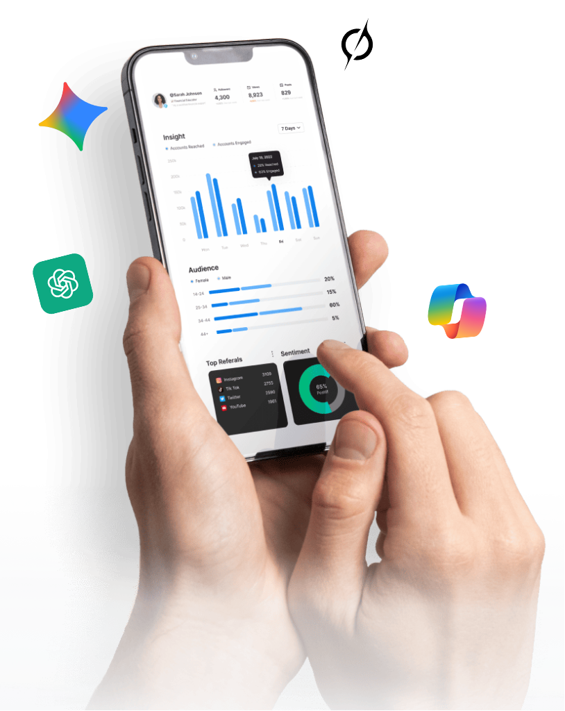 Phone with AI tools