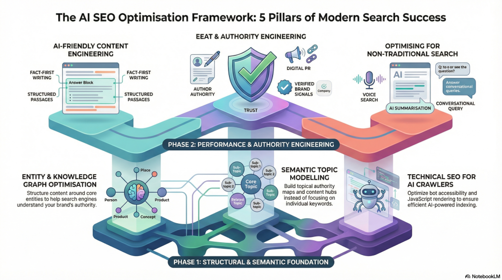 The AI SEO process