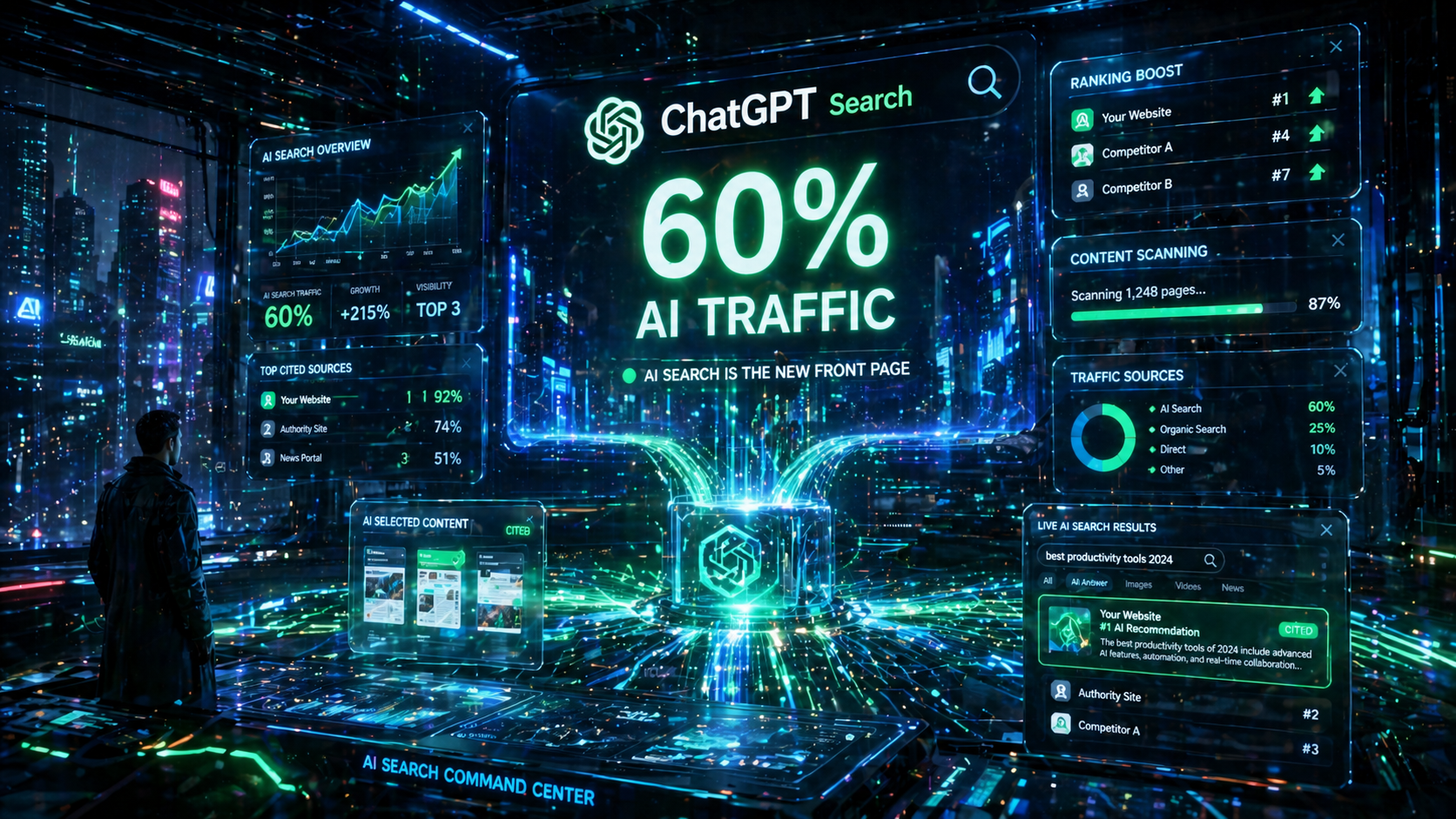 ChatGPT Search Now Dominates 60% of AI Traffic – Here’s How to Rank Higher