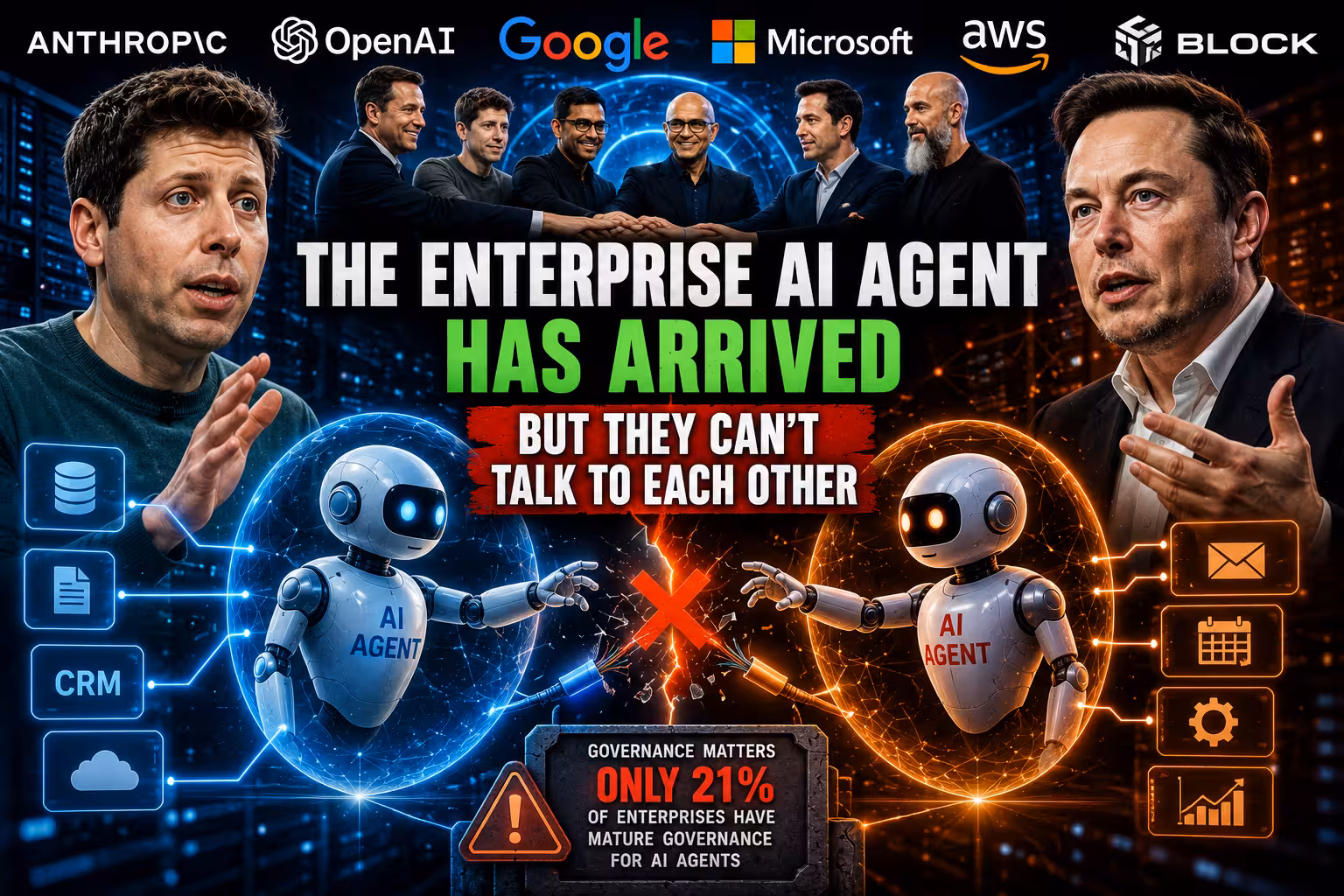 The Enterprise AI Agent Has Arrived - and Half of Them Cannot Talk to Each Other