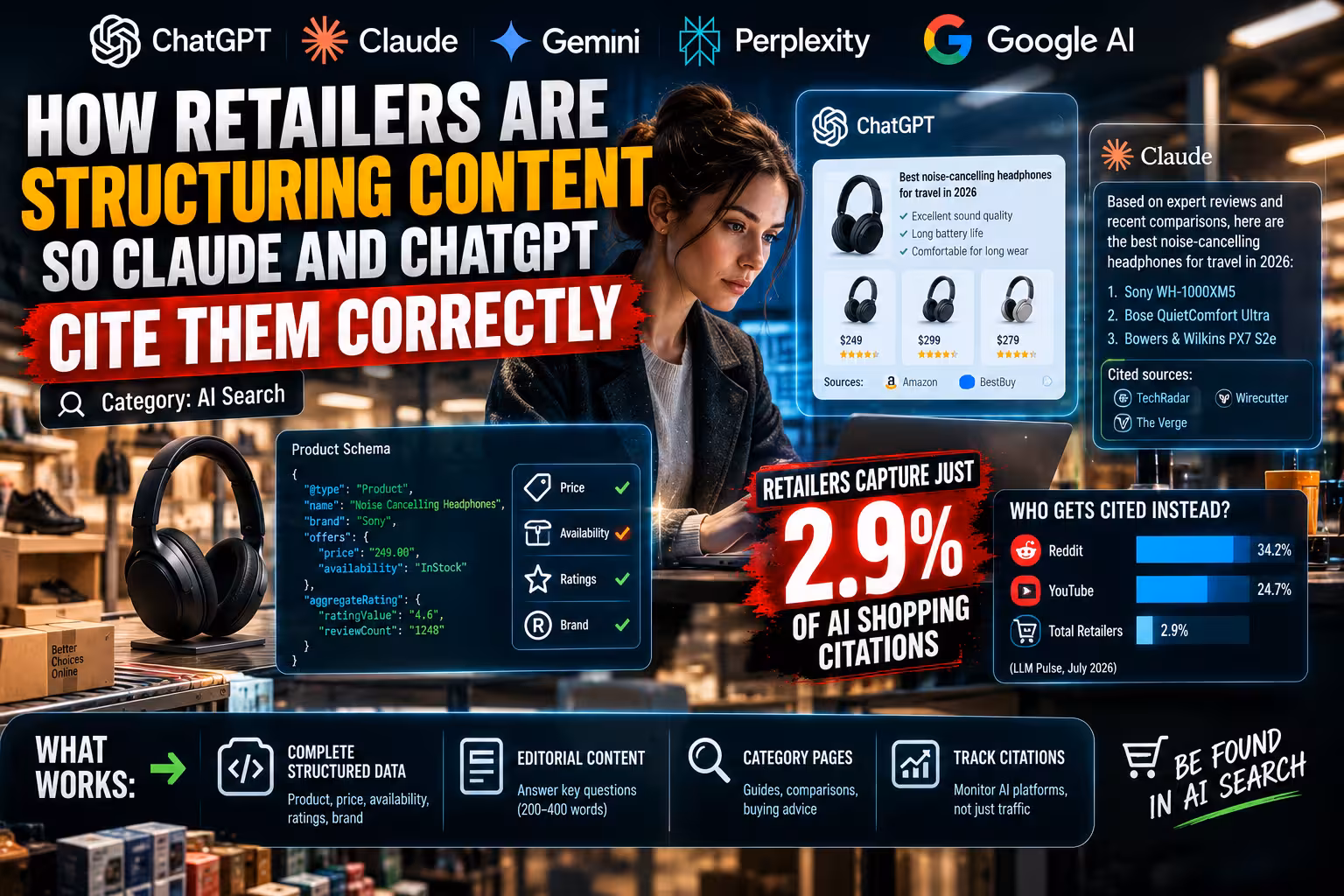 How Retailers Are Structuring Content So Claude and ChatGPT Cite Them Correctly